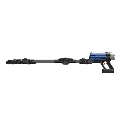 Rowenta RH20C2 X-Force Flex 9.60 Allergy Aqua kabelloser Akku-Stabstaubsauger | 100 Air Watt | herausnehmbarer Akku | bis zu 45 Min. Laufzeit | kompakt | Flex-Gelenk | LED-Düse | Blau/Schwarz
