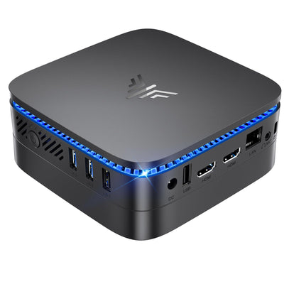 NiPoGi AK1PLUS Mini PC 16GB DDR4+1TB M.2 SSD,Ιntel 12th Gen Alder Lake-Ν N95(bis zu 3,4GHz),Mini Computer mit 4K@60Hz UHD Dual Display/WiFi 5/BT4.2/RJ45,Micro PC für Geschäftsbüro, Schule,Heimkino