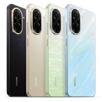 Xiaomi Redmi A5 Smartphone, 3+64GB, Gold, Superklare 32MP AI-Kamera, 5200mAh Akku, Leistungsstarker Octa-Core-Prozessor, Immersives 6,88" 120Hz Display