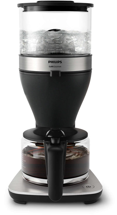 Philips Filterkaffeemaschine – 1.25-Liter-Fassungsvermögen & Philips AquaClean Kalk- und Wasserfilter für Espressomaschine, Kein Entkalken bis 5000 Tassen, Doppelpack