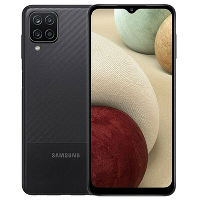 Samsung Galaxy A12 Smartphone Black 64GB A125F Dual-SIM Android 10.0
