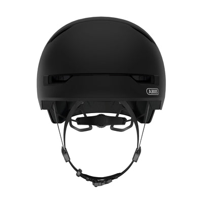 ABUS Stadthelm Scraper 3.0 - Robuster Hartschalen-Fahrradhelm für den Stadtverkehr - für Damen und Herren - Schwarz Matt, Größe M