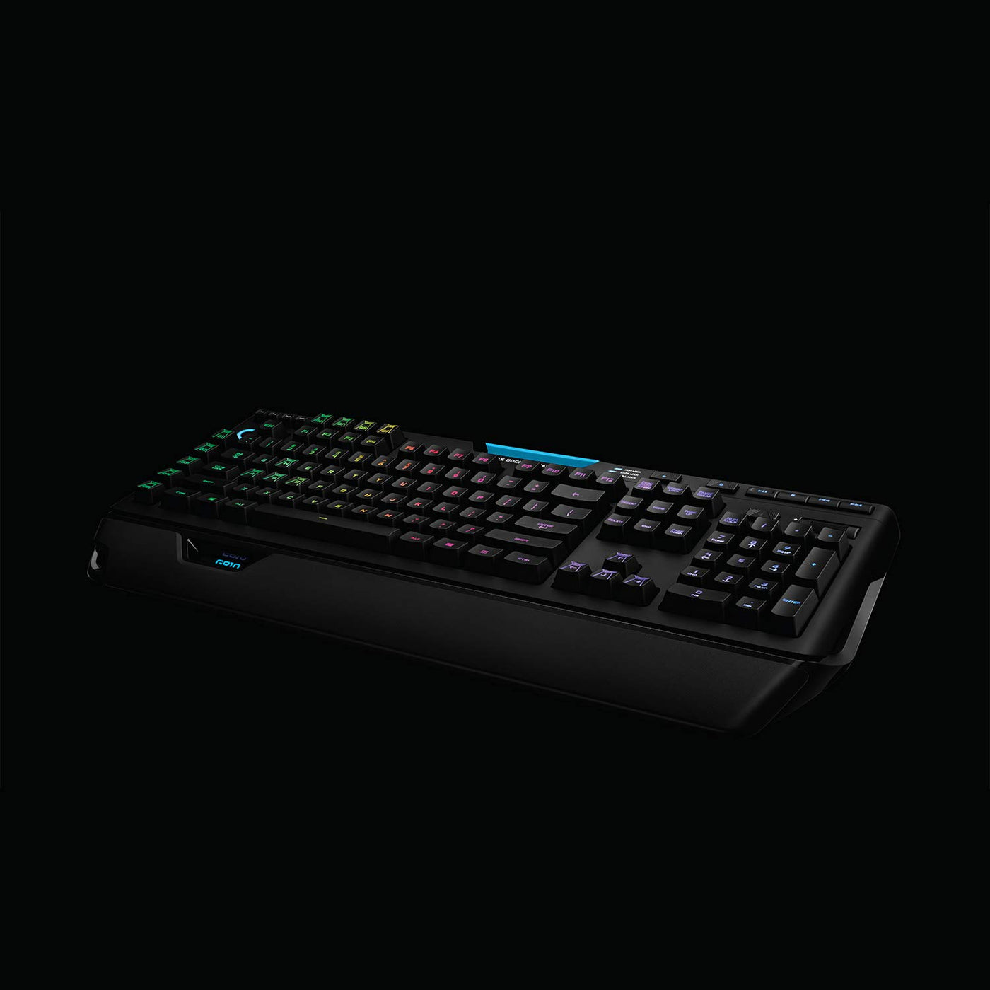 Logitech G910 Orion Spectrum mechanische Gaming-Tastatur, Taktile Romer-G Switches, RGB-Beleuchtung, 9 Programmierbare G-Tasten, Anti-Ghosting, ARX-Zweitbildschirm, Deutsches QWERTZ-Layout - Schwarz