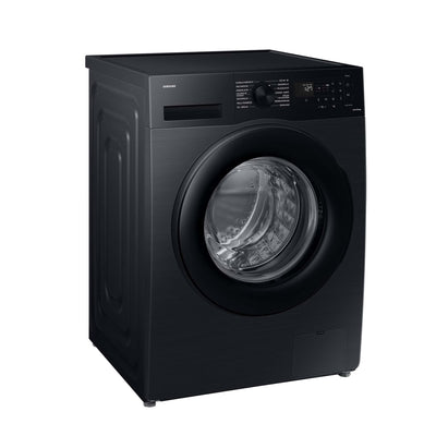 Samsung Waschmaschine, 9 kg, 1.400 U/min, EEK: A, Mikroplastik-Programm, Ecobubble, 14 Programme, WiFi SmartControl, Schwarz, WW90CGC04AABEG