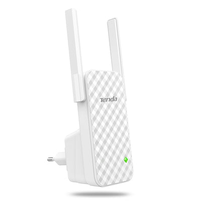 Tenda WLAN Verstärker A9, N300 WLAN Repeater mit 3dbi-Antennen, Signalverstärker mit WPS, WiFi Extender, Signalstärkeanzeige, hohe Reichweite und Wanddurchdringung, kompatibel mit Allen WLAN Routern
