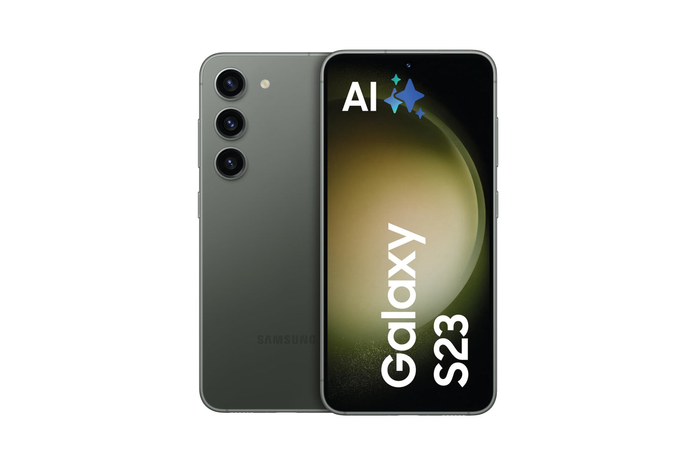 Samsung Galaxy S23 AI-Android-Smartphone, 256GB, 3.900mAh Akku, Smartphone ohne Vertrag Green inkl. 36 Monate Herstellergarantie [Exklusiv bei Amazon]