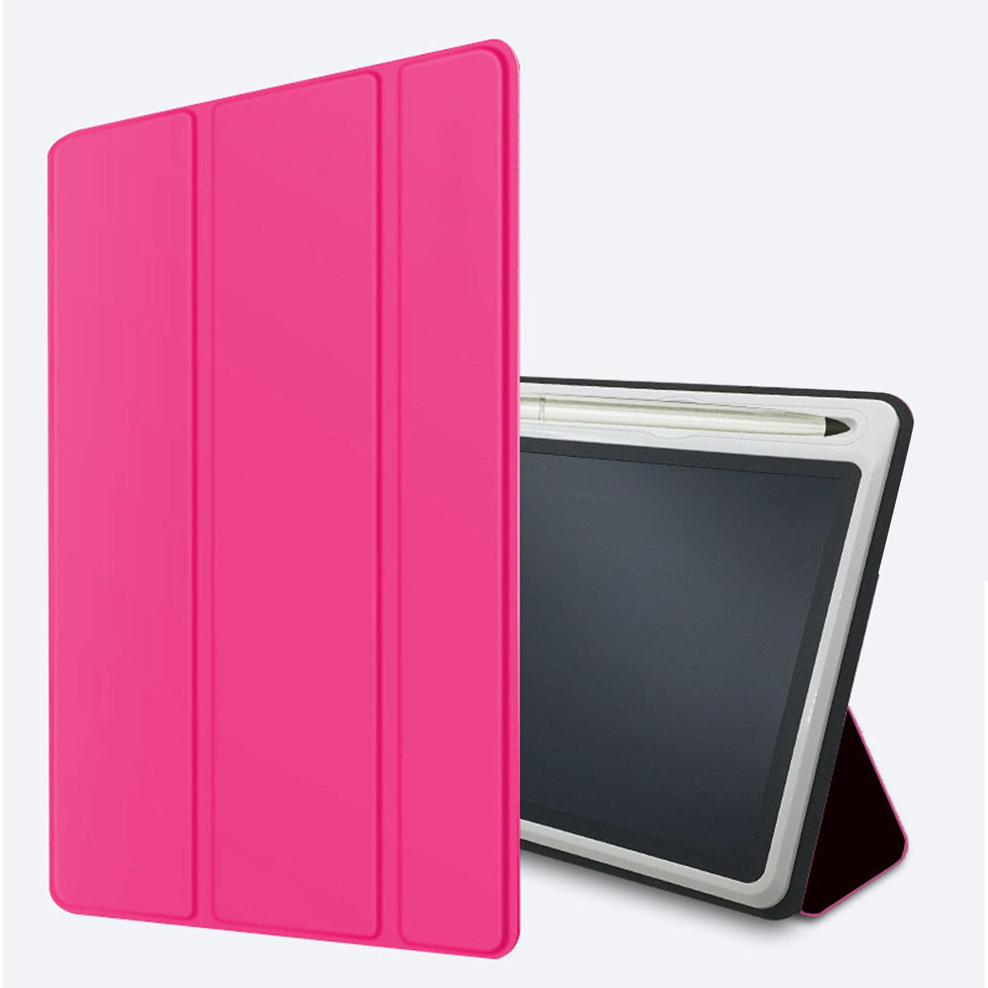 LCD Schreibtablett, Löschbares Zeichnungs Doodle Board mit Smart Lock Screen Funktion, One Touch Seitenlöschung, Tragbares Doodle Board für Lernen und Bildung (Pinkish)