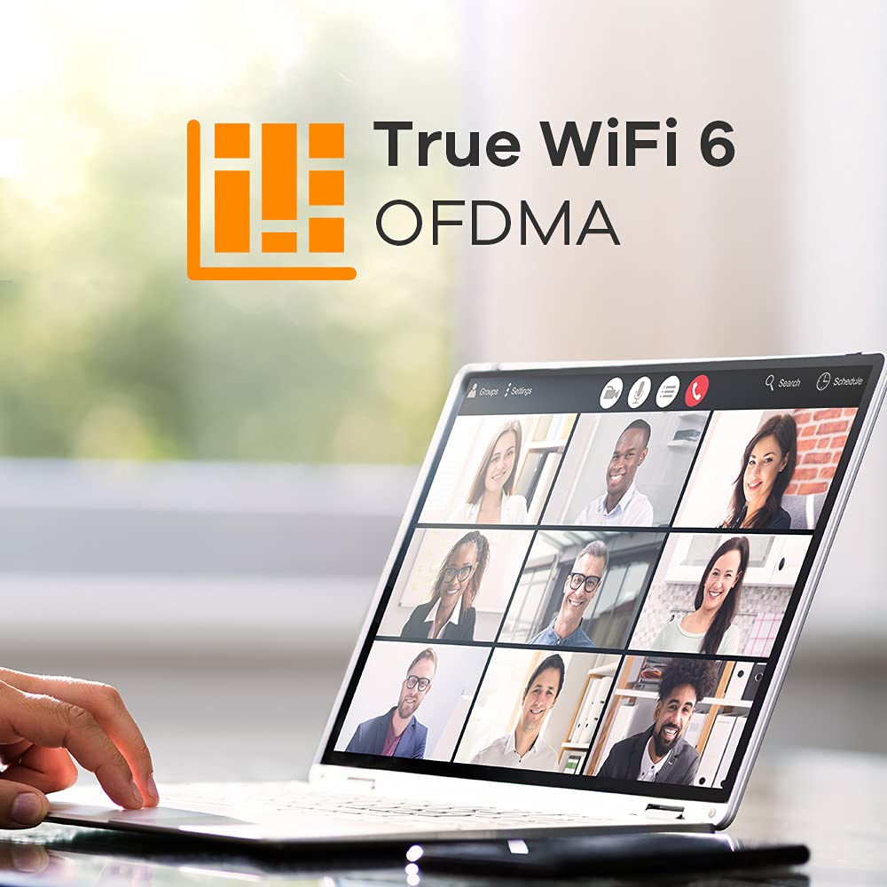 ZYXEL True WiFi 6 AX1800 Outdoor-AP (802.11ax Dual Band), WLAN für kleine Unternehmen mit Smart Mesh, Schutz nach IP55, PoE Injektor inbegriffen, Nebula App/Cloud oder Standalone [NWA55AXE