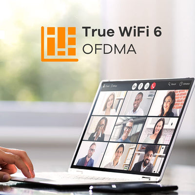 ZYXEL True WiFi 6 AX1800 Outdoor-AP (802.11ax Dual Band), WLAN für kleine Unternehmen mit Smart Mesh, Schutz nach IP55, PoE Injektor inbegriffen, Nebula App/Cloud oder Standalone [NWA55AXE