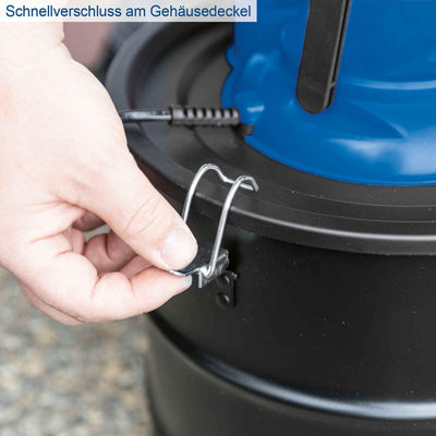 Scheppach Aschesauger GKS20 Kaminsauger mit 1200W und 18 kPa Saugleistung | 20L Fassungsvermögen | robuster Metallbehälter | großer Arbeitsradius Dank 1,2m Schlauch und 1,5m Anschlusskabel