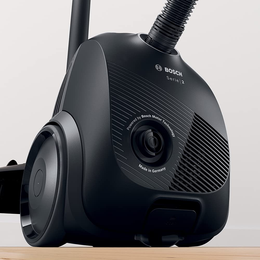 Bosch Serie 2 5948913, Schlitten-Staubsauger mit Beutel, Schwarz, 3600 W, 3.5 liters, 80 Dezibel