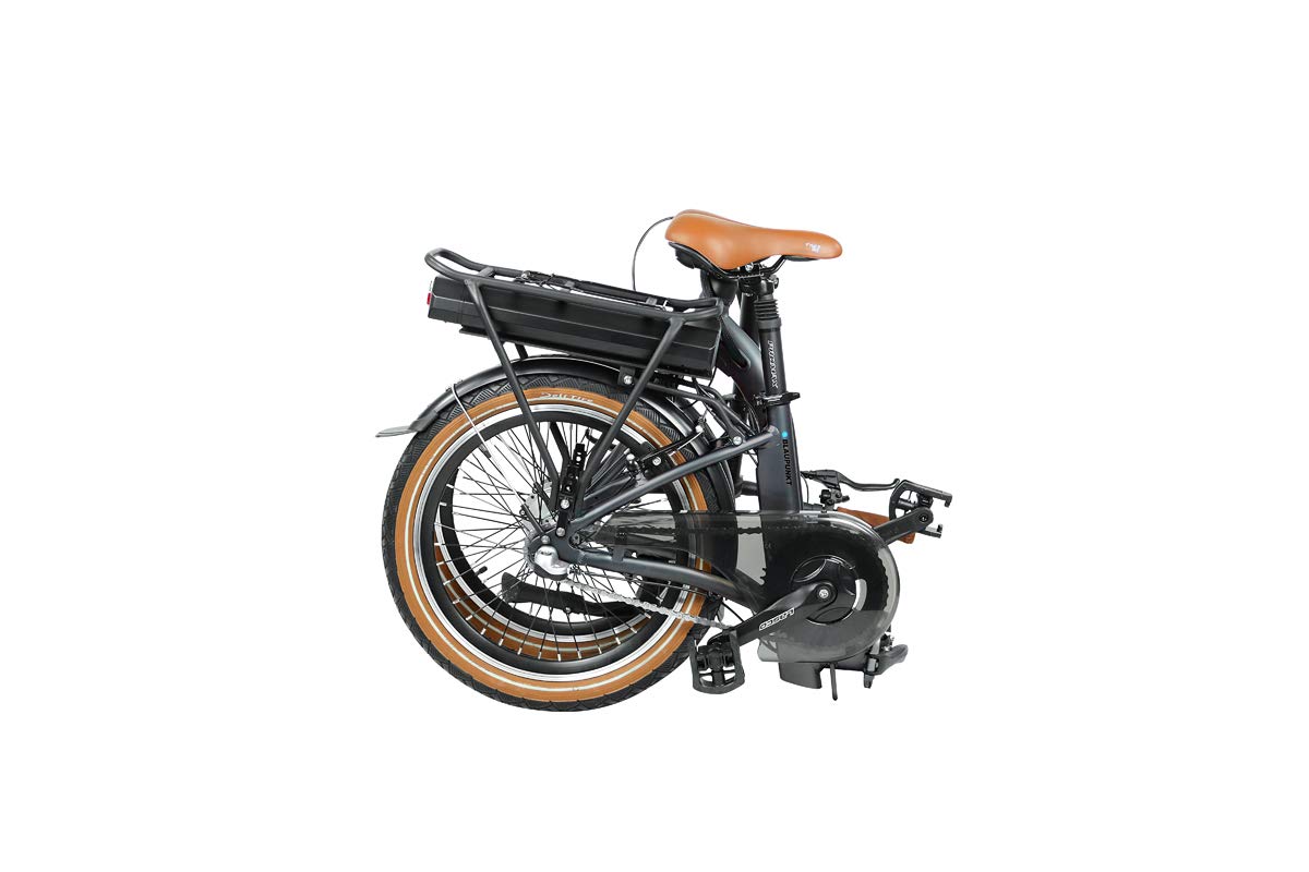 Blaupunkt Franzi Falt-E-Bike, Tiefeinsteiger, Frontantrieb, Rücktrittbremse
