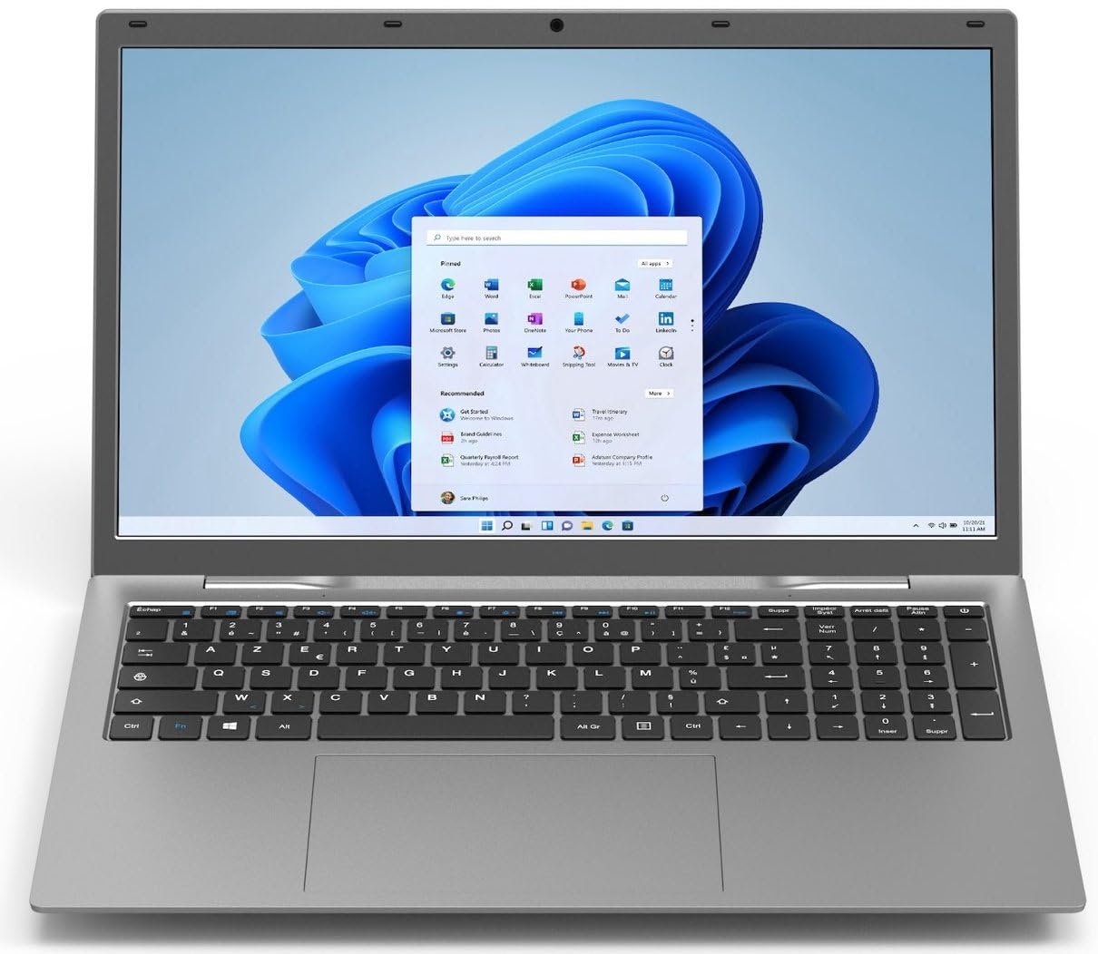 shinobee difinity (FullHD 17,3 Zoll) Gaming Notebook (AMD Ryzen™ 5 5500U 12-Thread CPU, 4.0 GHz, 16 GB DDR4, 512 GB SSD, Radeon™, HDMI, BT, USB 3.0, WLAN, Windows 11 Prof. 64, MS Office) #7565