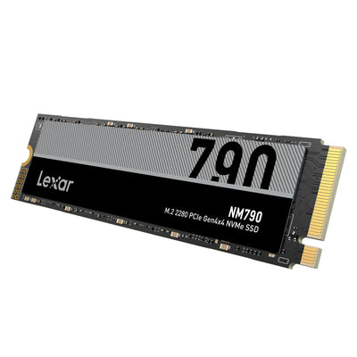 Lexar NM790 2TB Interne SSD, PCIe Gen4x4 NVMe 1.4 M.2 2280 SSD, Bis zu 7400MB/s Lesen, 6500MB/s Schreiben, Solid-State-Laufwerk für PS5, PC, Laptop und Gamer