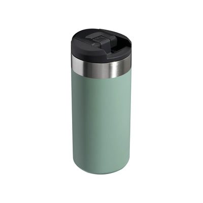 Stanley Aerolight Transit Thermobecher 0.35L - Hält 4 Stunden Heiß - Spülmaschinenfest - Kaffeebecher To Go Auslaufsicher - Kompatibel mit gängigen PKW-Getränkehalterungen - Thermosflasche - Shale