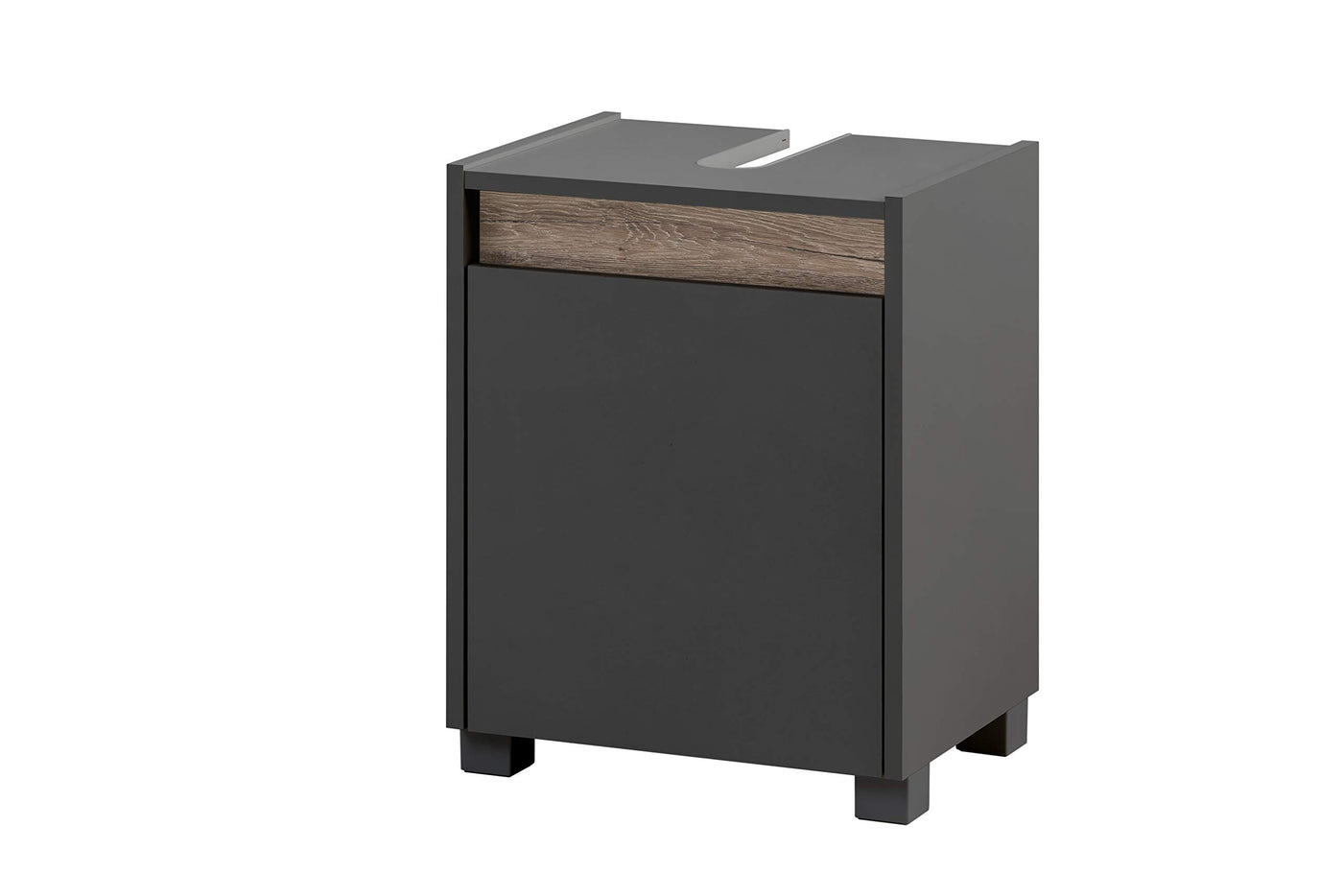Schildmeyer Waschbeckenunterschrank 148462 Cosmo, 42 x 54,5 x 33 cm (BxHxT), anthrazit