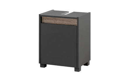Schildmeyer Waschbeckenunterschrank 148462 Cosmo, 42 x 54,5 x 33 cm (BxHxT), anthrazit