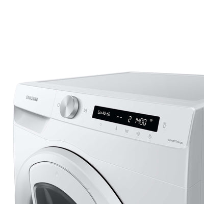 Samsung WW80T554ATW/S2 Waschmaschine, 8 kg, 1400 U/min, Ecobubble, AddWash, WiFi-SmartControl, Hygiene-Dampfprogramm, Weiß