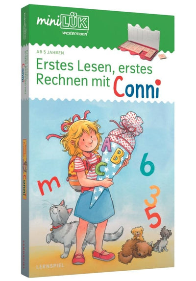 miniLÜK-Set: Vorschule/1. Klasse Erstes Lesen, erstes Rechnen mit Conni (miniLÜK-Sets: Kasten + Übungsheft/e)
