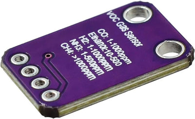 TECNOULAB 2 Stück MICS-5524 Luftqualitäts-Gassensormodul Kohlenmonoxid Wasserstoff Methan