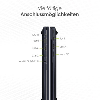 VALE V15A-N4020-8512D Notebook | 15,6" Full-HD IPS | Kompatibel mit Intel® Celeron™ N4020 Prozessor | 8 GB RAM | 512 GB SSD | Windows 11 Pro (N4020 + 8 + 512)