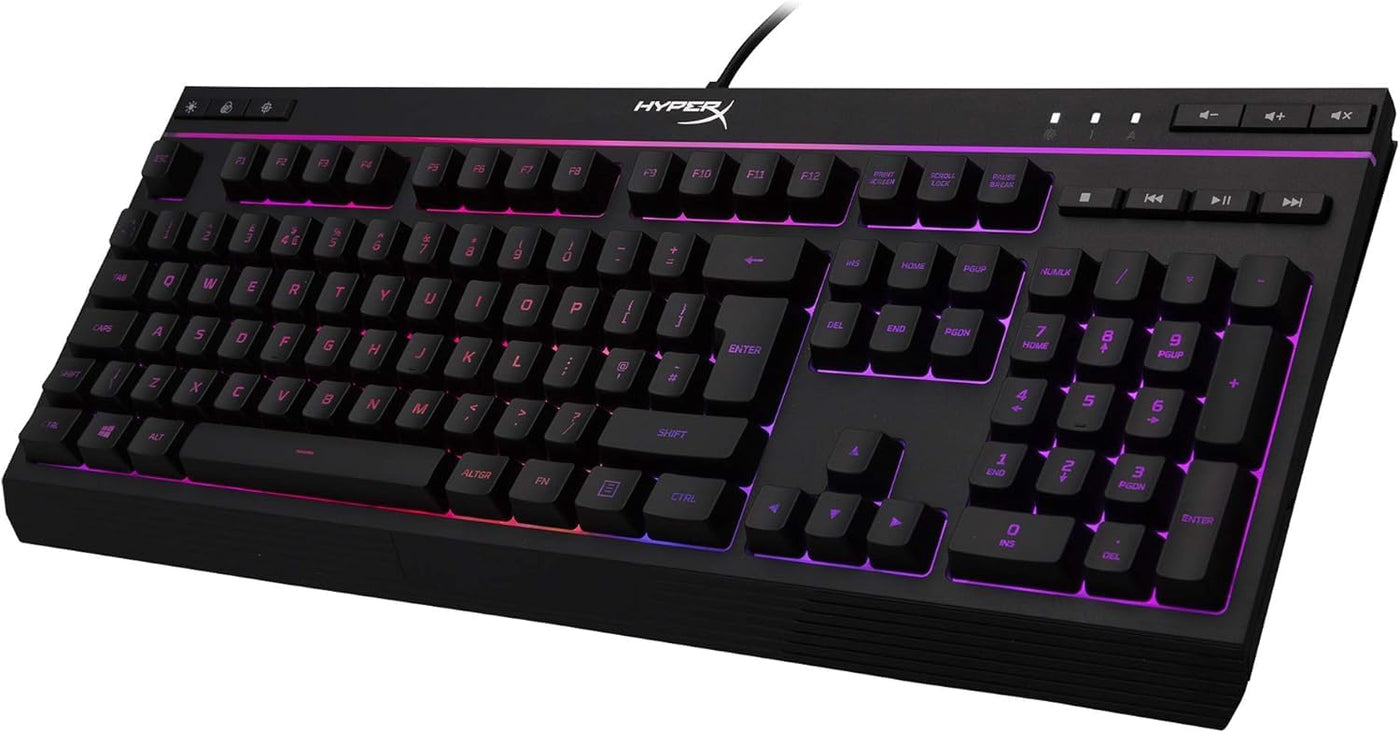 HyperX Alloy Core RGB – Membrane Gaming Tastatur (QWERTZ deutsches Layout) Schwarz