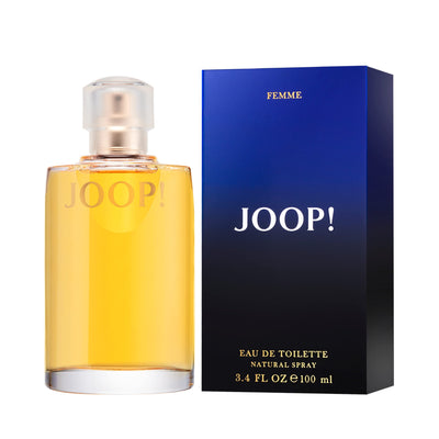 JOOP! Femme - Eau de Toilette für Frauen - Amber & Würzig mit Noten von Bergamotte, Bulgarischer Rose und Sandelholz - Mittlere Duftkonzentration - 100 ml