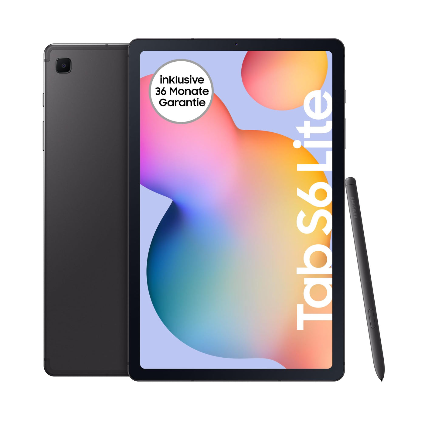 Samsung Galaxy Tab S6 Lite (2024) Android Tablet, 10,4 Zoll TFT Display, 64 GB Speicher, WiFi, Mit S Pen, Oxford Gray, Inkl. 36 Monate Herstellergarantie