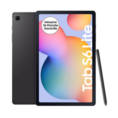 Samsung Galaxy Tab S6 Lite (2024) Android Tablet, 10,4 Zoll TFT Display, 64 GB Speicher, WiFi, Mit S Pen, Oxford Gray, Inkl. 36 Monate Herstellergarantie