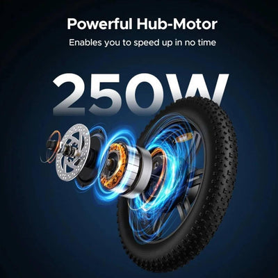 ENGWE L20 SE E-Bike Elektro Klapprad 20 Zoll Tiefeinsteiger 140 km Reichweite 36V 15,6Ah Akku mit Korb