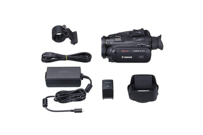 Canon LEGRIA HF G70 Camcorder 4K Full HD (UHD Videokamera 20fach Zoom, 3,5-Zoll LC-Display, Autofokus, Zeitlupe, Zeitraffer, 2 SD Kartenslots, MP4 Video Aufzeichnung, UVC HD Livestreaming) schwarz