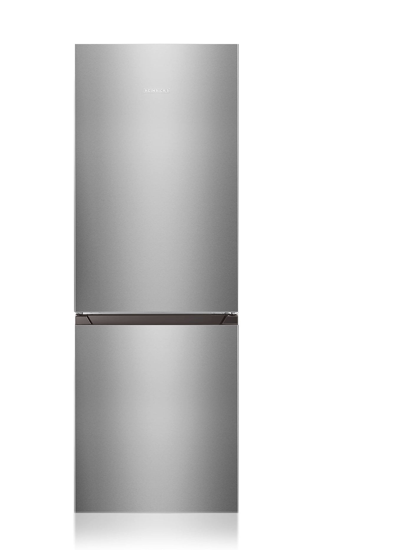 Heinrich´s Kühlgefrierkombination 175Liter, Kühlvolumen 122L, Gefrierfach 53L,LED Innenraumbeleuchtung, Kühlschrank Türanschlag wechselbar, leise 39dB,große Tiefkühlboxen, 7 Temperaturstufen,inox