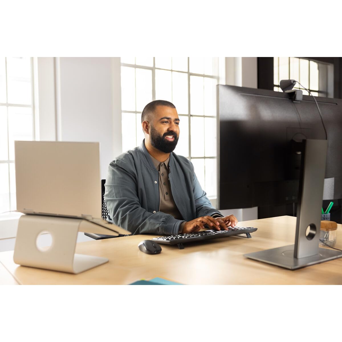 MK370 Combo for Business – Graphit, Französisches AZERTY-Layout