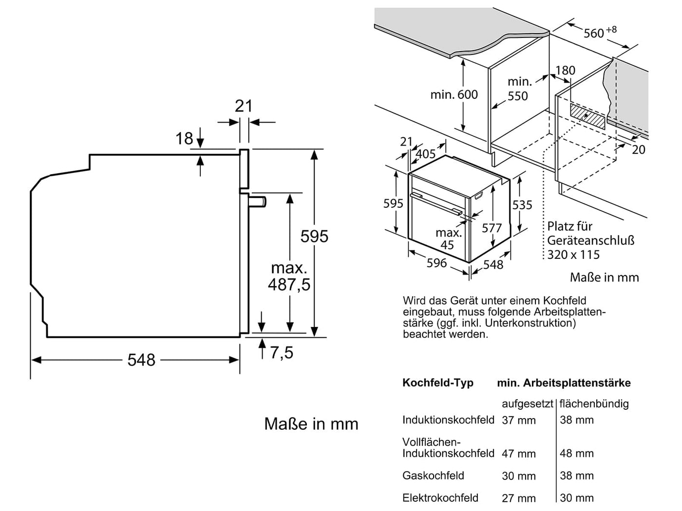 NEFF B54CR71N0, N 70, Smarter Einbau-Backofen, 60x60 cm, Made in Germany, Pyrolyse, Optimaler Zugriff mit Slide&Hide, Full Touch TFT-Display, Air Fry Funktion, Automatikprogramme, Soft Open, Edelstahl