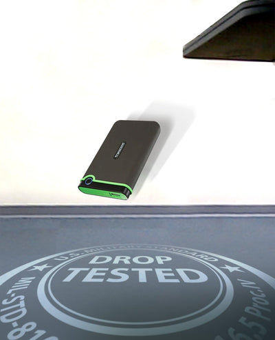 Transcend 2TB USB 3.1 Gen 1 StoreJet 25M3S Rugged External Hard Drive TS2TSJ25M3S