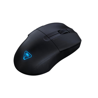 Turtle Beach Pure Air – Ultraleichte, kabellose und ergonomische RGB-Gaming-Maus, optischer Sensor mit 26.000 DPI, 125h Akkulaufzeit - Schwarz