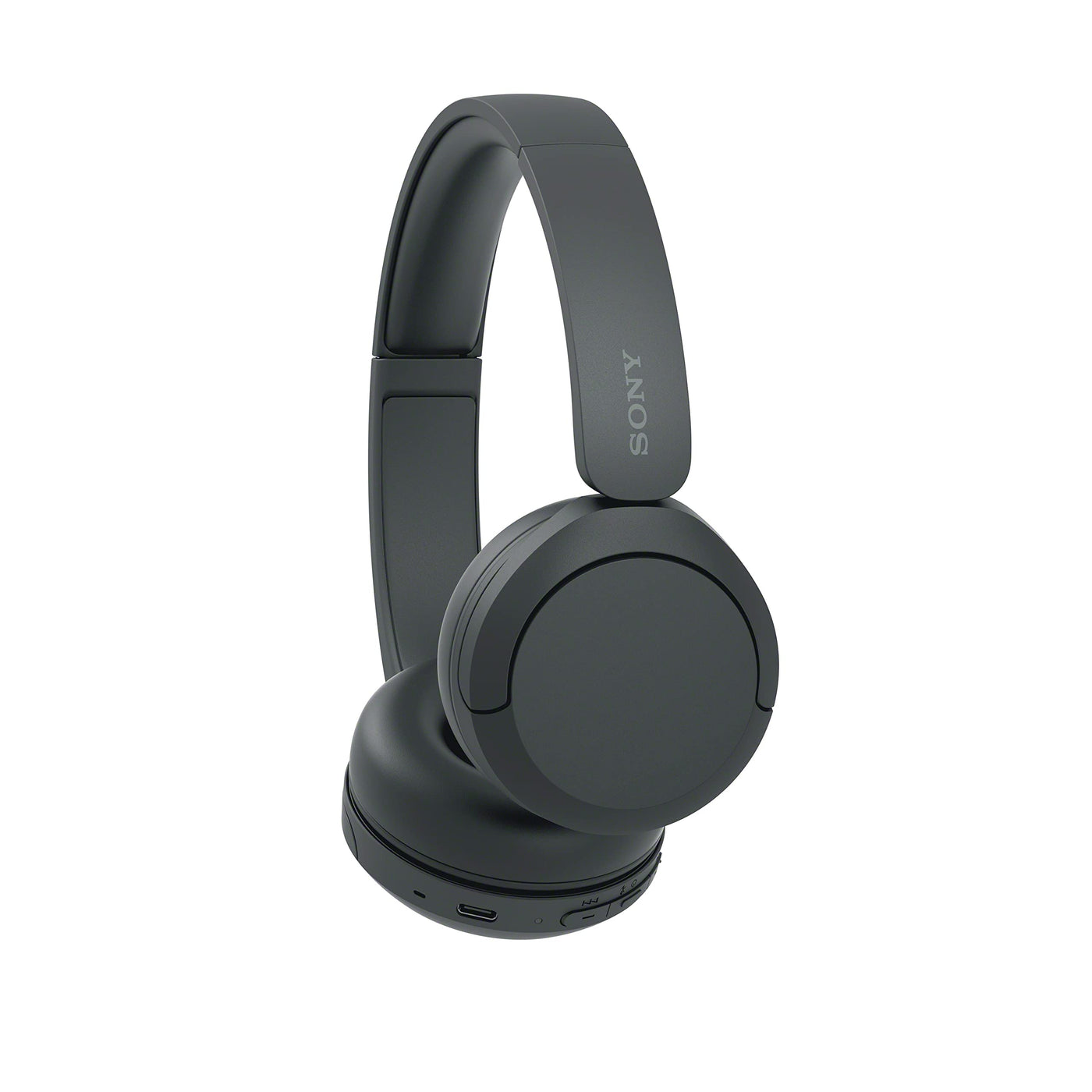 Sony WH-CH520 Kabelloser Bluetooth On-Ear-Kopfhörer, hohe Klangqualität, leichtes Design, bis zu 50 Stunden Akkulaufzeit, Schnellladung, EQ, klare Gesprächsqualität, iOS und Android - Gelb