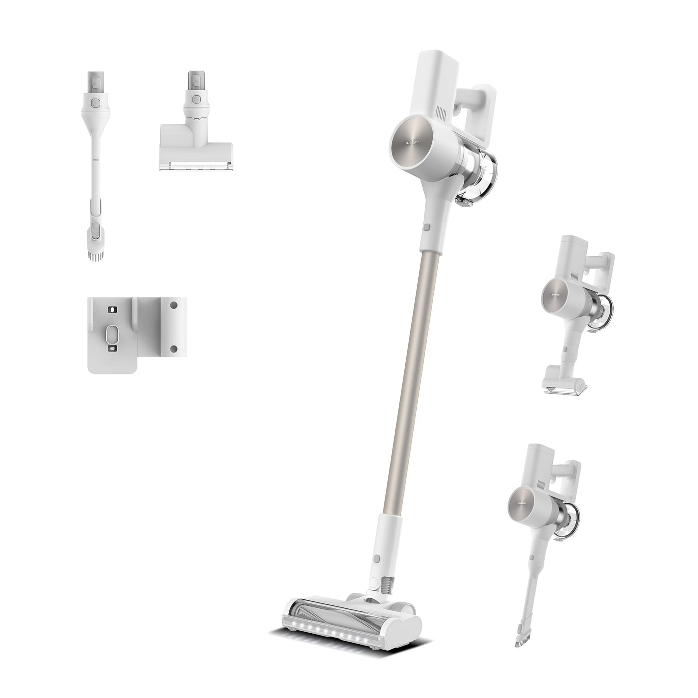 Xiaomi Vacuum Cleaner G20 – Leistungsstarker 150AW Akku-Staubsauger mit LED-Suchscheinwerfer, 12-Zyklon-Technologie und 5-Stufen-Filterung