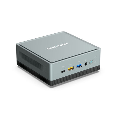 MINIS FORUM Mini PC, UM350 16 GB DDR4 / 512 GB SSD AMD Ryzen 5 3550H Prozessor Mini Desktop Computer, HDMI-DP- USB C- Anschluss, Radeon Vega 8 Graphics,USB 3.1