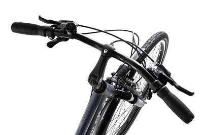Adler Verona Trapez Damenrad 28 Zoll 21 Gang Trekkingrad aus Aluminium, Farbe:Darkgrey matt/Grey Blue, Rahmengröße:55 cm, Laufradgröße:28 Zoll