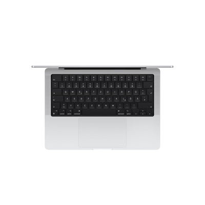 Apple 2024 MacBook Pro Laptop mit M4 Pro Chip mit 14-Core CPU und 20-Core GPU: 14,2" Liquid Retina XDR Display, 24 GB gemeinsamer Arbeitsspeicher, 1 TB SSD Speicher; Silber