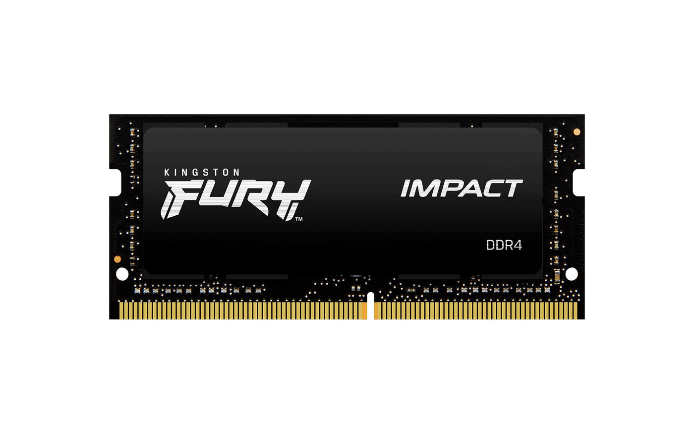 Kingston FURY Impact KF432S20IBK2/64 GB Laptop-Speicherset, 32 GB (2 x 32 GB), 3200 MHz DDR4 CL20, Schwarz