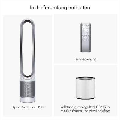 Dyson Pure Cool Luftreiniger TP00 (Weiß/Silber)
