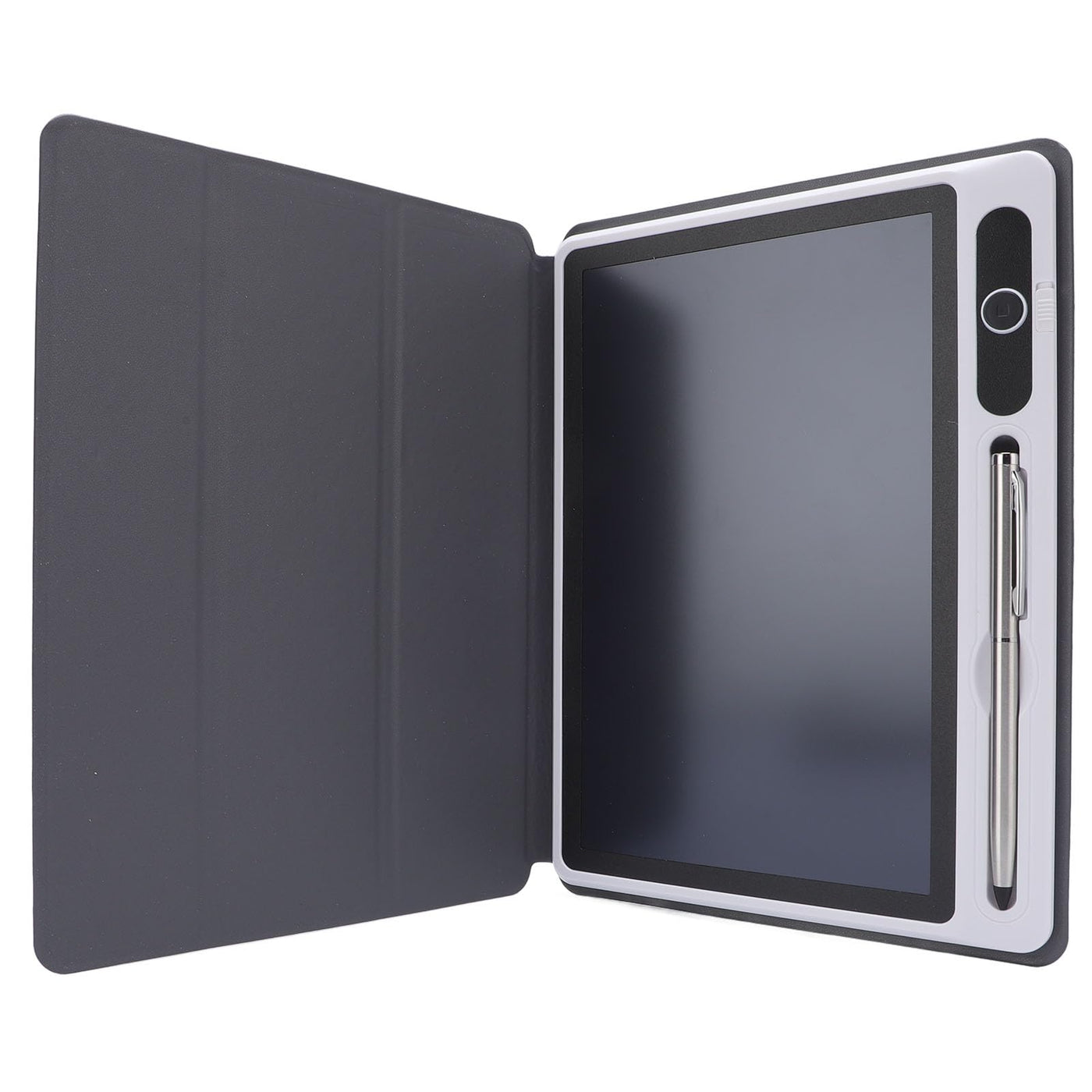 LCD Schreibtablett, Löschbares Zeichnungs Doodle Board mit Smart Lock Screen Funktion, One Touch Seitenlöschung, Tragbares Doodle Board für Lernen und Bildung (Black)