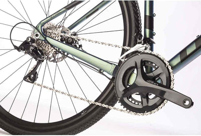 Airtracks 28 Zoll Herren Gravel Bike STERRATO 5.0 Fahrrad mit 2 x 9 Gang Shimano SORA RD-R3000-18 Gang- UD Carbon Gabel - UD Carbon Gabel - 55cm (Körpergröße 175-188cm)