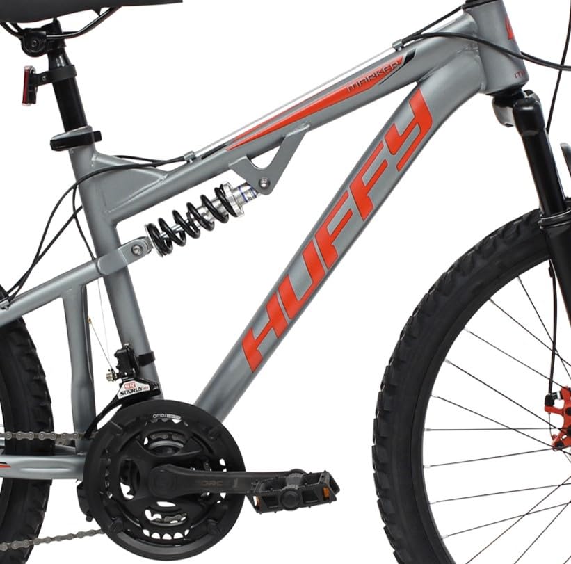 Huffy Marker Mountain Bike 24" - Grau 21-Gang Shimano