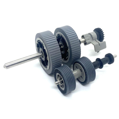 AMSOAN PA03670-0001 PA03670-0002 Scanner Papier-Pickup-Roller + Bremsrolle kompatibel mit fi-7160 fi-7260 fi-7140 fi-7240 fi-7180 fi-7280 fi-7300NX