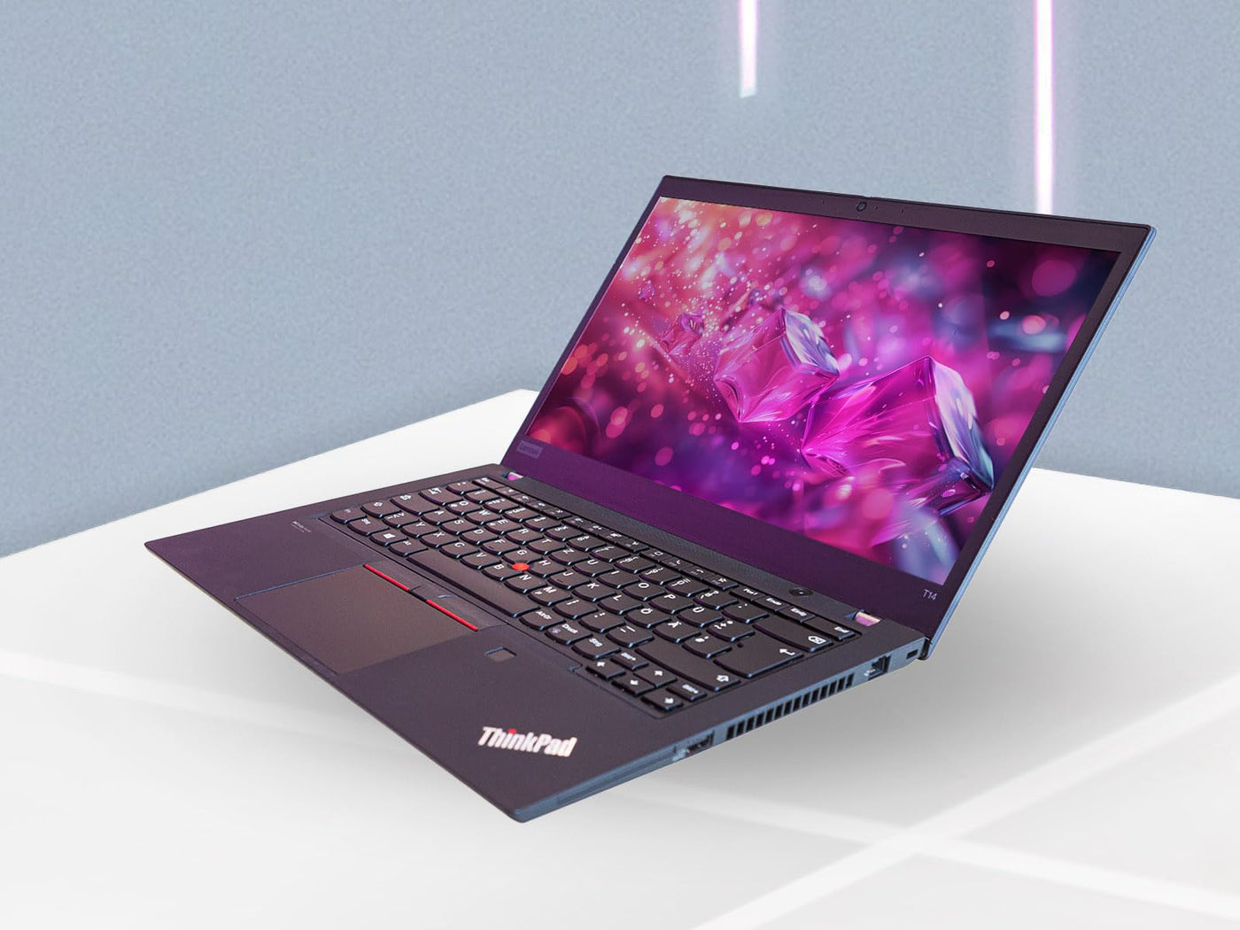 Lenovo ThinkPad T14 Gen2, Intel i7 4x3.0 GHz Prozessor, 32 GB Arbeitsspeicher, 512 GB SSD, 14 Zoll Display, Full HD 1920x1080 IPS, Windows 11 Pro F1K (Generalüberholt)