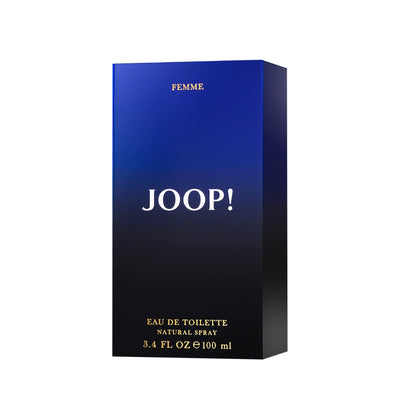 JOOP! Femme - Eau de Toilette für Frauen - Amber & Würzig mit Noten von Bergamotte, Bulgarischer Rose und Sandelholz - Mittlere Duftkonzentration - 100 ml