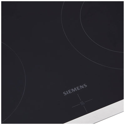 Siemens iQ300 Elektrokochfeld EA645GN17, herdgebunden, 60 cm, aufliegender Rahmen, 4 highSpeed Kochzonen, Bräterzone und Zweikreiszone